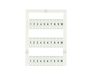 793-3502 Маркировочная карта WMB; в картах; МАРКИРОВАНО; 1 ... 10&10X; Горизонтальная маркировка; с креплением на защелке