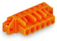 232-262/031-000 Розетка под пайку THT; 0.6 x 1.0 mm solder pin; угловые; зажимное кольцо; Шаг контактов 5,08 мм; 2-пол.