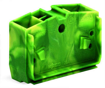 264-357 4-проводные центральные клеммы; без кнопок; 2,5 мм2; CAGE CLAMP