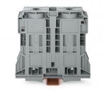 285-1185 2-проводные проходные клеммы; 185 мм2; боковые маркировочные разъемы; только на рейке DIN 35 x 15; толщиной 2,3 мм; медь; POWER CAGE CLAMP