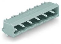 231-843/001-000 Вилка THT; 1.0 x 1.0 mm solder pin; угловые; Шаг контактов 7,5 мм; 13-пол.