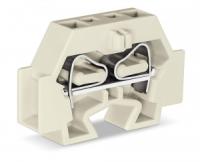 262-181 Компактные 2-проводные концевые клеммы; подходят для исполнений Ex e II; без кнопок; без проходной защелкивающейся ножки для крепления; для клеммных колодок с защелкивающимися монтажными ножками; 4 mm2; CAGE CLAMP