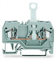 280-914 2-проводные клеммы с размыкателем; для DIN-рейки 35 x 15 и 35 x 7,5; 2,5 мм2; CAGE CLAMP