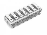 294-4007 Соединитель для светильников; нажимная кнопка, внешняя; без заземляющего контакта; Стор. свет.: для одножильных проводников; Инст. стор.: для всех типов проводников; макс. 2,5 мм2; Темп. окруж. среды: макс. 85 °C (T85)