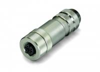 756-9208/060-000 Розетка М12; А-кодирование; прямые; конфигурируемые