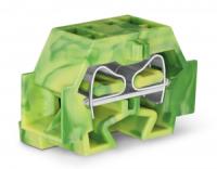 262-337 4-проводные клеммы; без кнопок; с крепежным фланцем; для винтового или аналогичных типов крепления; Крепежное отверстие 3,2 мм 2; 4 mm2; CAGE CLAMP