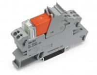 788-357 Релейный модуль; Номинальное входное напряжение: 24 В пост.тока; 1 замыкающий контакт; Предельный длительный ток: 16 А; Красный индикатор состояния; Ширина модуля: 15 мм