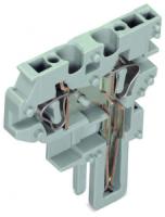 769-506 Оконечный модуль для 2-проводной розетки; 4 mm2; 1-пол.