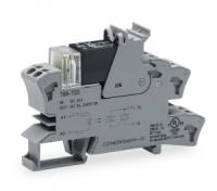 788-720 Модуль твердотельного реле; Номинальное входное напряжение: 24 В пост.тока; Диапазон выходного напряжения: 24 - 240 В перем.тока; Предельный длительный ток: 1 А; 2-проводное подключение; коммутация с переходом через ноль; Красный индикатор состоян