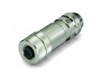 756-9402/060-000 Розетка М12; В-кодирование; прямые; конфигурируемые