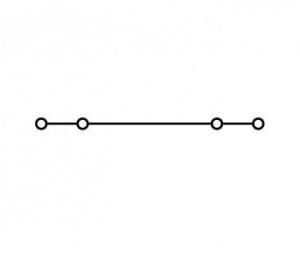 280-946 4-проводные проходные клеммы; 2,5 мм2; центральная маркировка; для DIN-рейки 35 x 15 и 35 x 7,5; CAGE CLAMP