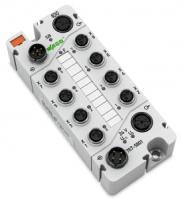 767-5801 Модуль дискретного ввода-вывода; 24 В постоянного тока / 0,5 А; 8 вводов-выводов (8 x M8); входные характеристики типа 2 согласно IEC 61131-2