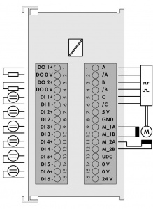 750-673 Контроллер шагового привода; - 70 В пост. тока; 7,5 A