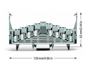 727-219 4-уровневые клеммы для матричной коммутации