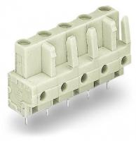 722-732 Розетка под пайку THT; 0.6 x 1.0 mm solder pin; прямые; 100% защита от неправильного подсоединения; Шаг контактов 7,5 мм; 2-пол.