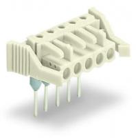 722-239/005-000/039-000 Розетка для клемм на рейку; угловые; 100% защита от неправильного подсоединения; Фиксирующий рычаг; Шаг контактов 5 мм; 9-пол.