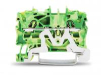 2002-1207 2-проводные клеммы с заземлением; 2,5 мм2; подходят для исполнений Ex e II; боковая и центральная маркировка; для DIN-рейки 35 x 15 и 35 x 7,5; Push-in CAGE CLAMP