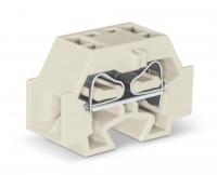 262-281 Компактные 4-проводные концевые клеммы; подходят для исполнений Ex e II; без кнопок; без проходной защелкивающейся ножки для крепления; для клеммных колодок с защелкивающимися монтажными ножками; 4 mm2; CAGE CLAMP