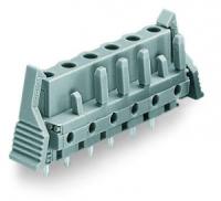 232-735/039-000 Розетка под пайку THT; 0.6 x 1.0 mm solder pin; угловые; Фиксирующий рычаг; Шаг контактов 7,5 мм; 5-пол.