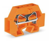 262-326 Компактные 2-проводные концевые клеммы; без кнопок; без проходной защелкивающейся ножки для крепления; для клеммных колодок с защелкивающимися монтажными ножками; 4 mm2; CAGE CLAMP