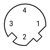 756-9504/040-000 Адаптер М12 для розетки; D-кодирование, панель Theft-proof; прямые