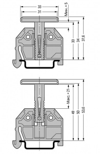 709-118 Держатель групповой маркировки