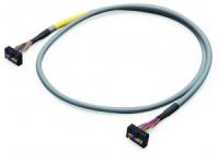 706-753/300-300 Соединительный кабель; 14-пол.; Съемный соединитель согл. DIN 41651; 14-пол.; Съемный соединитель согл. DIN 41651; Длина: 3 м; Поперечное сечение проводника 0,14 мм2