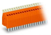 234-506 Клемма на печатную плату; нажимная кнопка; 0,5 мм2; Шаг контактов 2,54 мм; 6-пол.; CAGE CLAMP