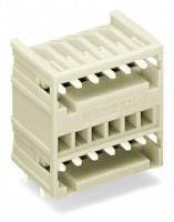 734-407 Двухуровневая вилка THT; 1.0 x 1.0 mm solder pin; угловые; 100% защита от неправильного подсоединения; Шаг контактов 3,5 мм; 14-пол.