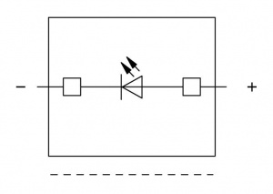 280-801/281-414 Корпус вилки; для базовых клемм; 1-пол.; красный светодиод; 48 В постоянного тока; шириной 5 мм