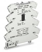 857-569 Блок формирования сигналов мощности; Входной сигнал тока и напряжения; Сигнал тока и напряжения на выходе; Дискретный выход; Настройка при помощи программного обеспечения; Напряжение питания: 24 В пост. тока; Ширина модуля 6 мм