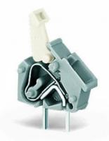 256-747 Наборная клемма на печатную плату; нажимная кнопка; 2,5 мм2; Шаг контактов 5/5,08 мм; 1-пол.; CAGE CLAMP; опция объединения
