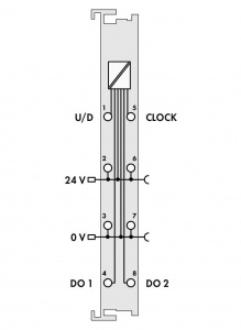 750-404 Прямой/вычитающий счетчик
