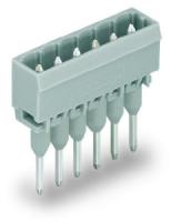 231-169/003-000 Вилка для клемм на рейку; 1.2 x 1.2 mm pins; прямые; Шаг контактов 5 мм; 9-пол.