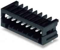 733-372/105-604 Вилка под пайку THR; 0.8 x 0.8 mm solder pin; угловые; 100% защита от неправильного подсоединения; Шаг контактов 2,5 мм; 12-пол.