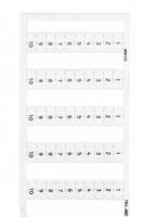 793-602 Маркировочная карта WMB; в картах; МАРКИРОВАНО; 1 ... 10&10X; not stretchable; Вертикальная маркировка; с креплением на защелке