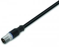 756-5311/060-100 Кабель датчика / исполнительного устройства; устанавливаются на один конец (со свободным концом); 5-пол.; Штекер М12, прямой; один свободный конец кабеля; 10 м