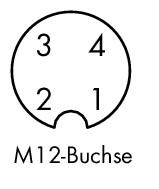 756-9212/040-000 Соединители для кабеля датчика / исполнительного устройства; Розетка M12, прямая; 4-пол.