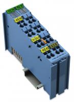 750-481/003-000 2-канальный модуль аналогового ввода, для датчиков сопротивления, EEx i, Монтажный DIN-рельс 35 мм СНЯТО С ПРОИЗВОДСТВА