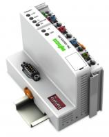 750-838/020-000 Контроллер CANopen; Память программ / ОЗУ 256/192 КБ; D-Sub