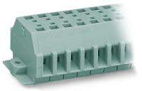 262-103 2-проводные клеммные колодки; 3-пол.; без кнопок; с крепежными фланцами; для винтового или аналогичных типов крепления; Крепежное отверстие 3,2 мм 2; 4 mm2; CAGE CLAMP