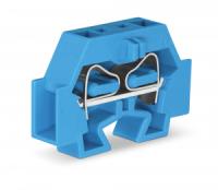 262-324 Компактные 2-проводные концевые клеммы; подходят для исполнений Ex i; без кнопок; без проходной защелкивающейся ножки для крепления; для клеммных колодок с защелкивающимися монтажными ножками; 4 mm2; CAGE CLAMP