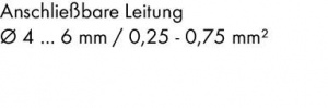 756-9204/050-000 Соединители для кабеля датчика / исполнительного устройства; 5-пол.; Штекер M12, углового исполнения