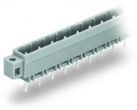 231-240/040-000 Вилка THT; 1.0 x 1.0 mm solder pin; прямые; зажимное кольцо; Шаг контактов 7,5 мм; 10-пол.