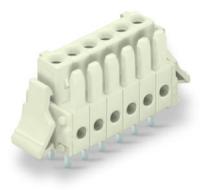 734-464/037-000 Розетка под пайку THT; 0.9 x 0.9 mm solder pin; прямые; 100% защита от неправильного подсоединения; Фиксирующий рычаг; Шаг контактов 3,5 мм; 4-пол.