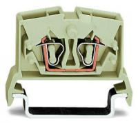 264-125 2-проводные миниатюрные проходные клеммы; 2,5 мм2; с возможностью тестирования; подходят для исполнений Ex e II; центральная маркировка; для DIN-рейки 35 x 15 и 35 x 7,5; CAGE CLAMP