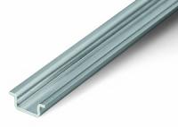 210-295 Стальная несущая рейка; 15 x 5,5 мм; толщиной 1 мм; длиной 2 м; неперфорированная; в соответствии с EN 60715