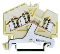 280-640 3-проводные экранированные клеммы; 2,5 мм2; центральная маркировка; для DIN-рейки 35 x 15 и 35 x 7,5; CAGE CLAMP