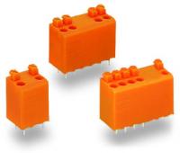 735-127/001-000 Клемма на печатную плату; нажимная кнопка; 1,5; Шаг контактов 3,81 мм; 7-пол.; PUSH WIRE