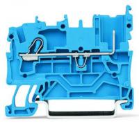 2022-1204 1-проводные / 1-контактные базовые клеммы; для DIN-рейки 35 x 15 и 35 x 7,5; 2,5 мм2; Push-in CAGE CLAMP